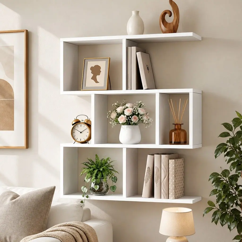 Floating Wall Shelf for Various Home Spaces