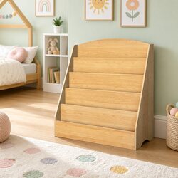 Practical 5-Tier Bookshelf for Everyday Use