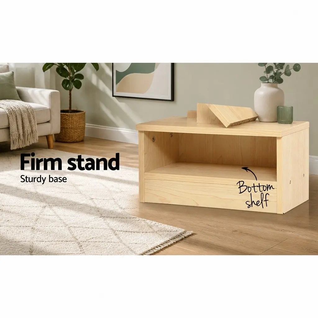 Tree Bookshelf 9 Tier Storage Display Organizer Freestanding Wall Mount Shelving