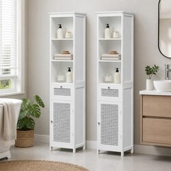 Organize Your Bathroom Efficiently with This 3-Tier Storage Cabinet