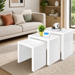 Versatile Nesting Coffee Table Set of 3 for Modern Homes