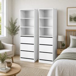 Functional White Chest of Drawers for Everyday Use
