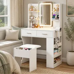 Versatile LED Vanity Desk for Everyday Use