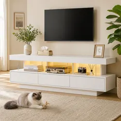 Practical 160CM TV Unit with Storage for Any Room