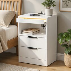 Functional LED Nightstand: Where Style Meets Utility