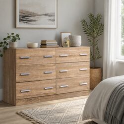Versatile 6 Drawer Storage Chest for Everyday Use