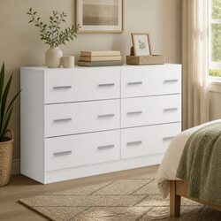 Versatile 6 Drawer Chest for Everyday Use