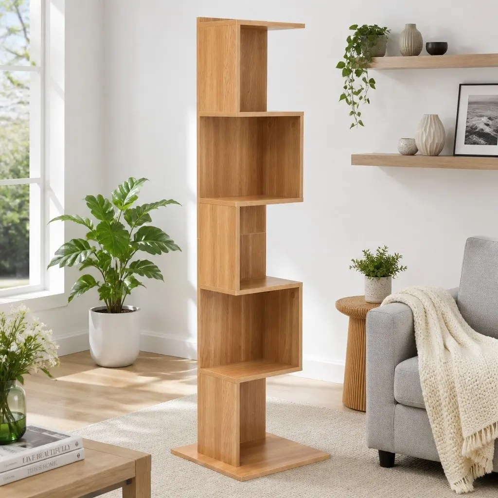5-Tier Bookshelf for Home Use