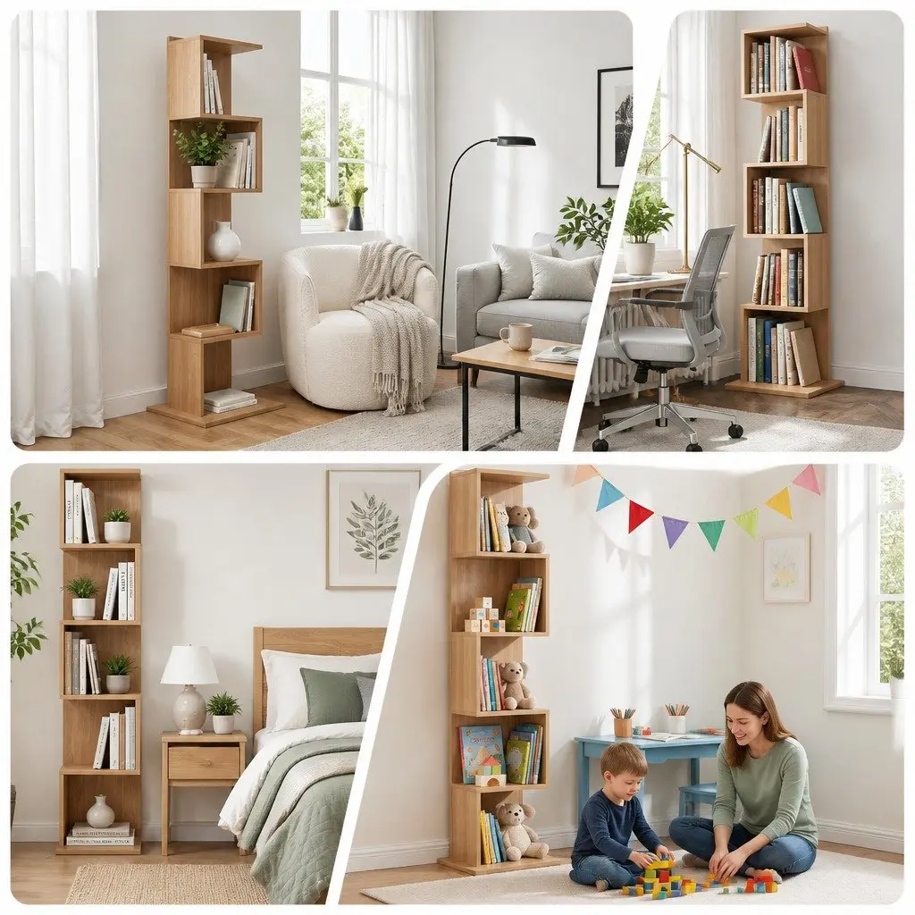 5-Tier Bookshelf for Home Use