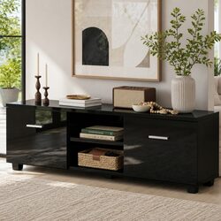 Practical 140cm Entertainment Unit for Living Room Use