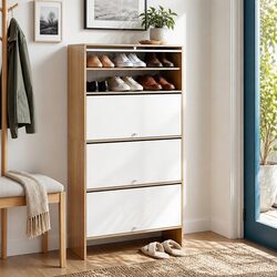 Functional 8-Tier Shoe Cabinet for Your Home Needs