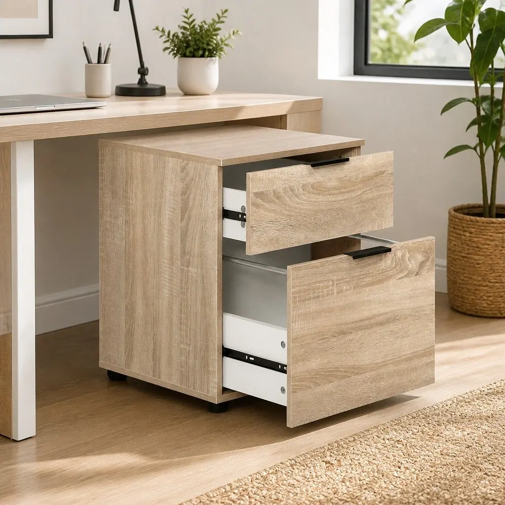 2 Drawer Cabinet for Home Office Use