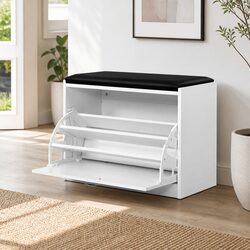 Versatile Shoe Storage Bench for Home Organization Needs