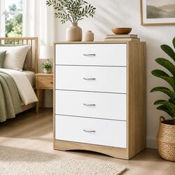 Practical 4 Drawer Chest for Everyday Use at Home
