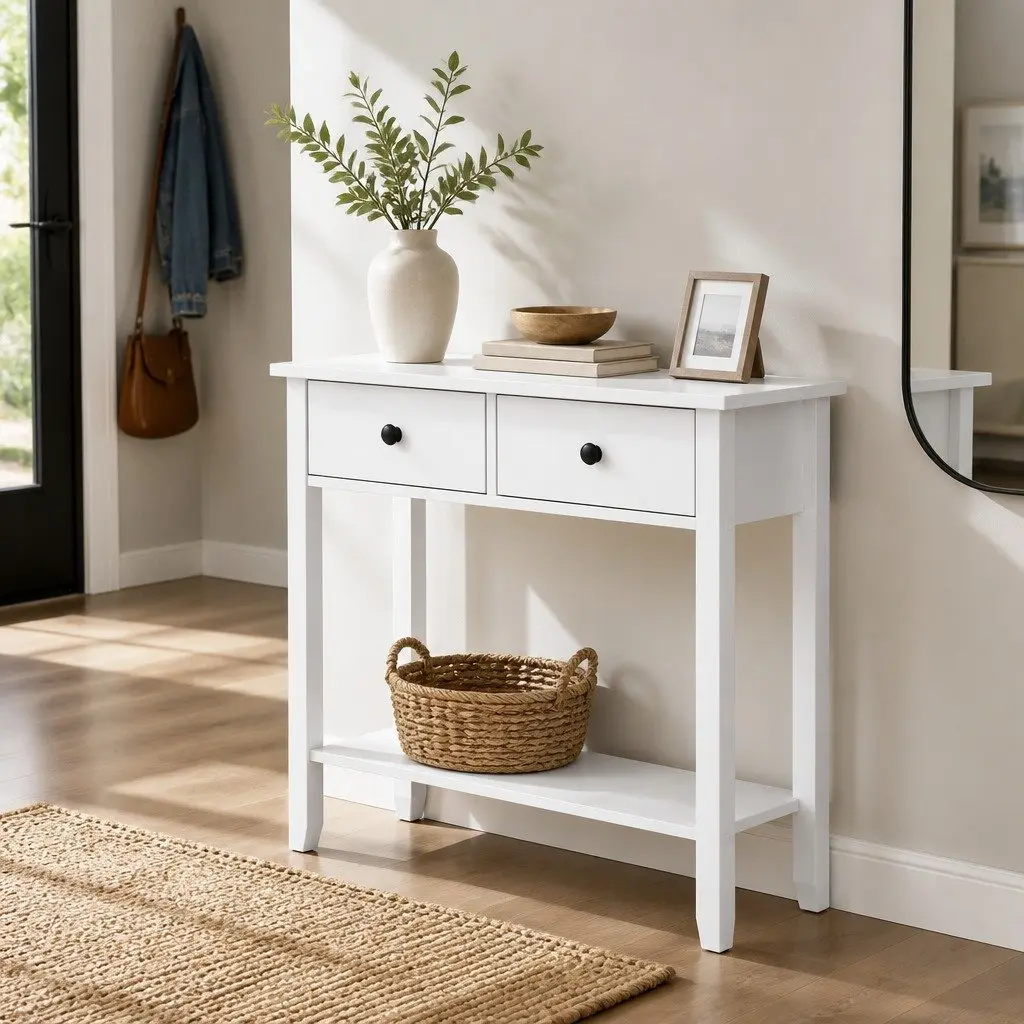 Console Table for Hallways and Entryways