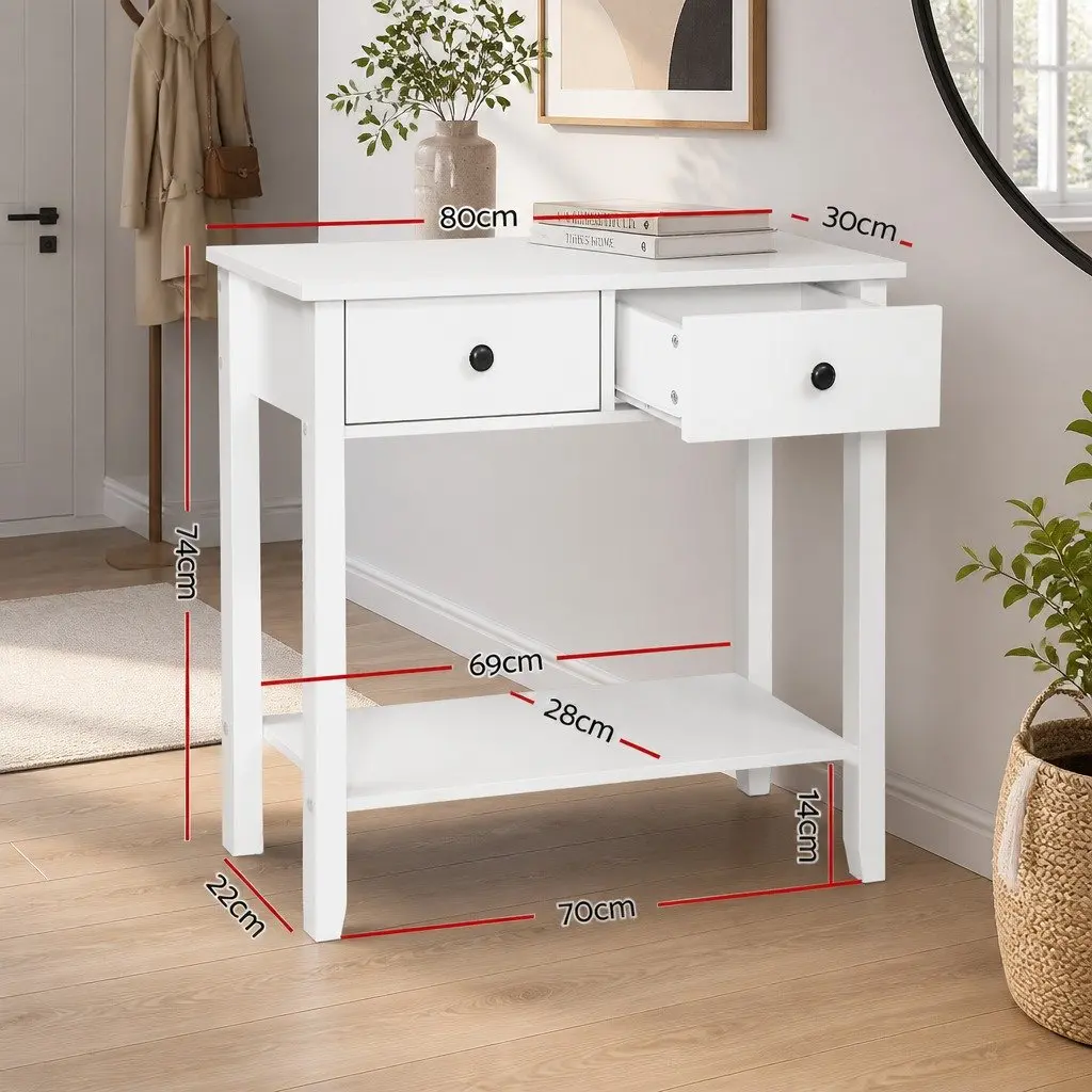 Console Table for Hallways and Entryways