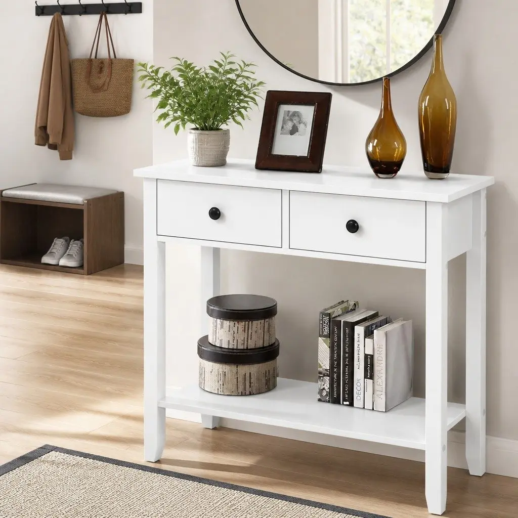 Console Table for Hallways and Entryways