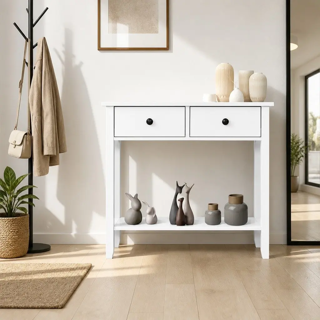 Console Table for Hallways and Entryways