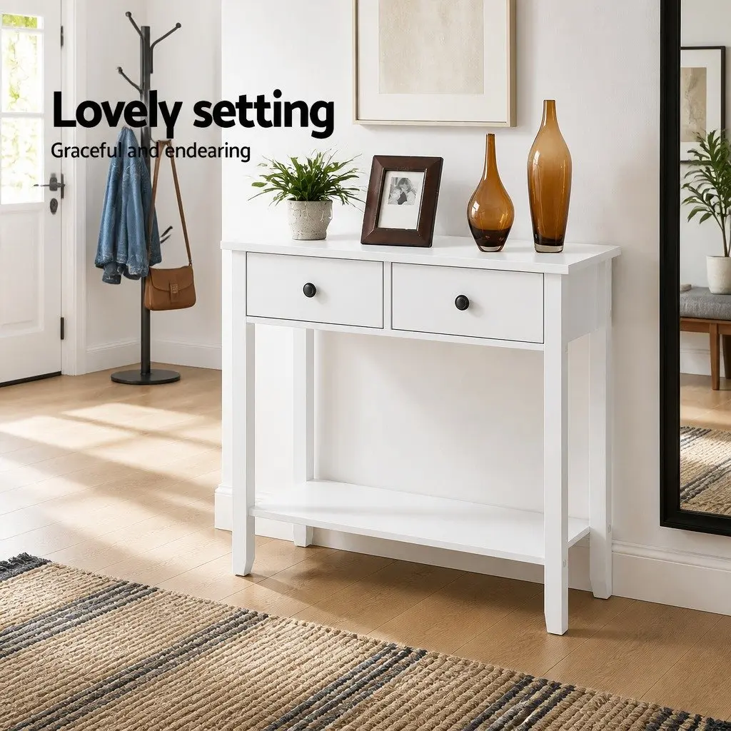 Console Table for Hallways and Entryways