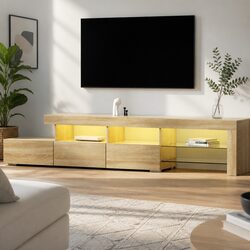 Versatile 215cm Entertainment Unit for Any Room