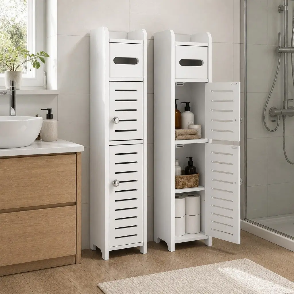 3-Tier Bathroom Storage for Small Spaces