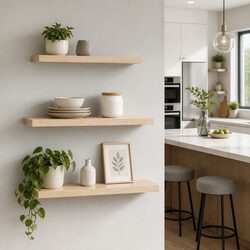 Floating Wall Shelves for Home: Practical Storage Solution