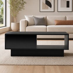Versatile LED Coffee Table for Functional Living Spaces