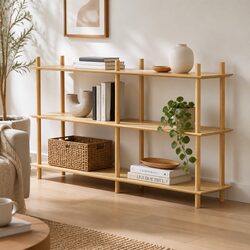 3-Tier Bookshelf Ideal for Compact Spaces in Your Home