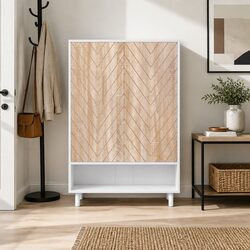 Versatile 6-Tier Shoe Cabinet for Home Use