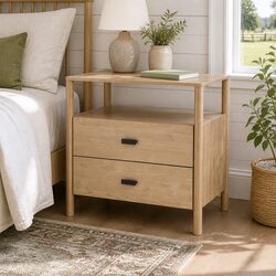 Practical Storage Solutions with This Bedside Table