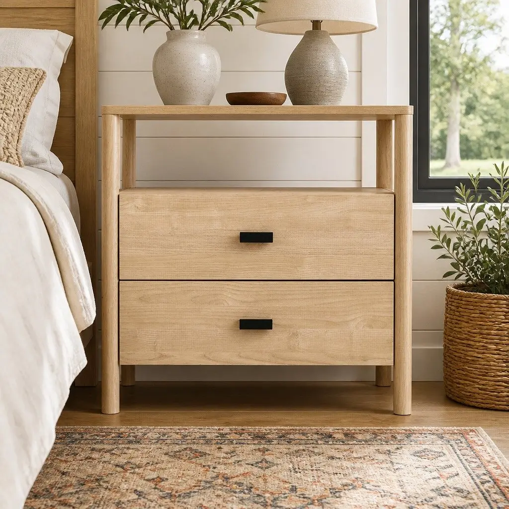 Storage Solutions with This Bedside Table
