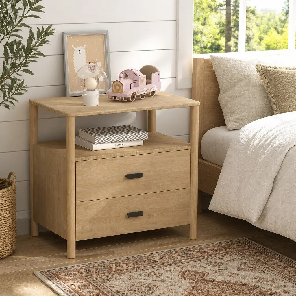 Storage Solutions with This Bedside Table
