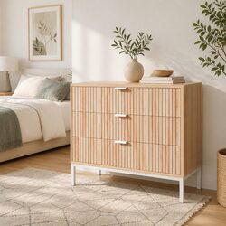 Versatile 3 Drawer Storage Chest for Any Room