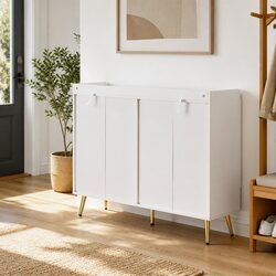Practical Shoe Rack: Perfect for Entryways and Living Rooms