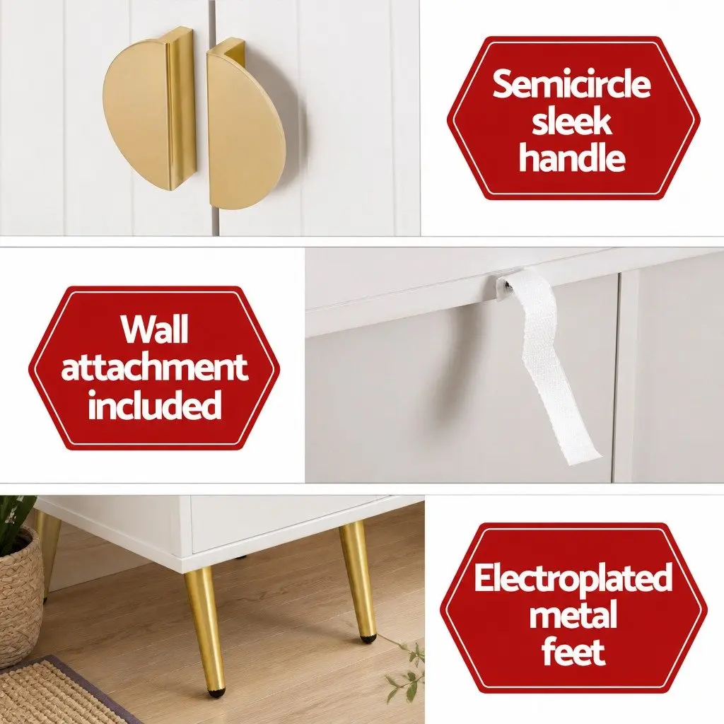 Shoe Cabinet Bench Set Particle Board 10 Tier Adjustable Shelves White