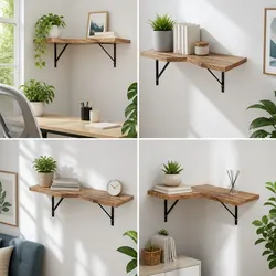 Practical Oak Floating Shelves for Any Room