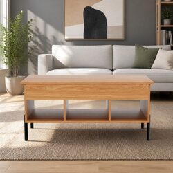 Versatile Lift Top Coffee Table for Home Use
