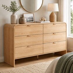 Practical 6 Drawer Chest for Any Room in Your Home