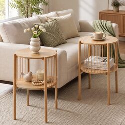 Practical 2-Tier End Tables for Everyday Use