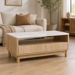 Practical Coffee Table with Storage for Everyday Use