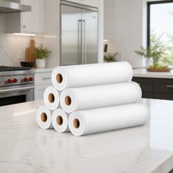 Practical Food Vacuum Sealer Bags for Kitchen Use - 6 Rolls