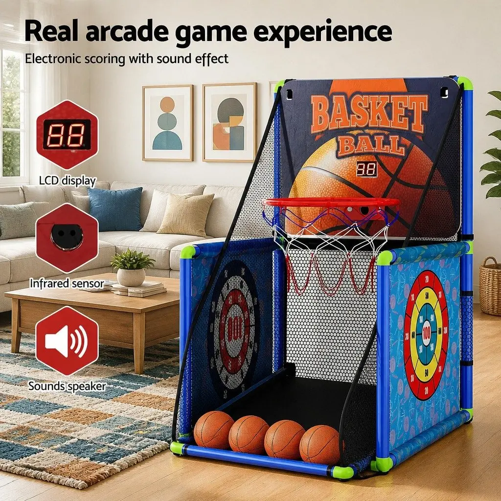 Basketball Game Machine for Family Fun