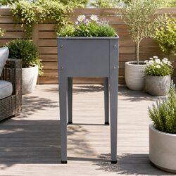 Practical Elevated Garden Bed Planter 100x80x30cm for Your Home