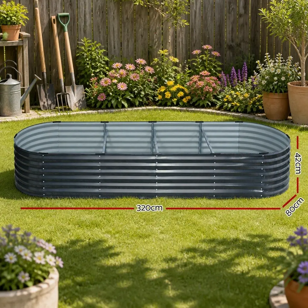 Raised Garden Bed for Vegetables and Flowers