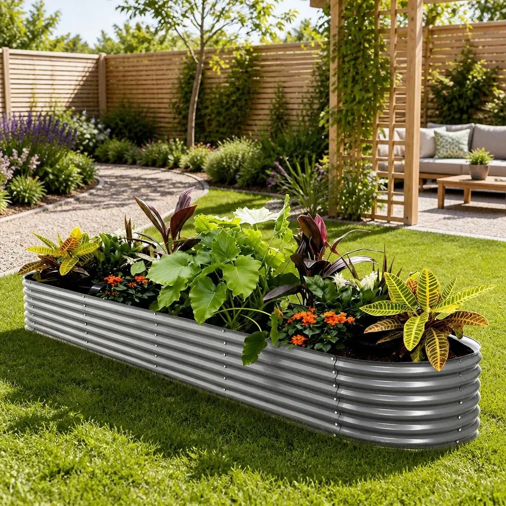 Raised Garden Bed for Home Use