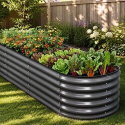 Practical 3 Pcs Oval Garden Beds for Your Home