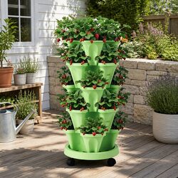 Stackable Planter: Ideal for Balconies and Small Spaces