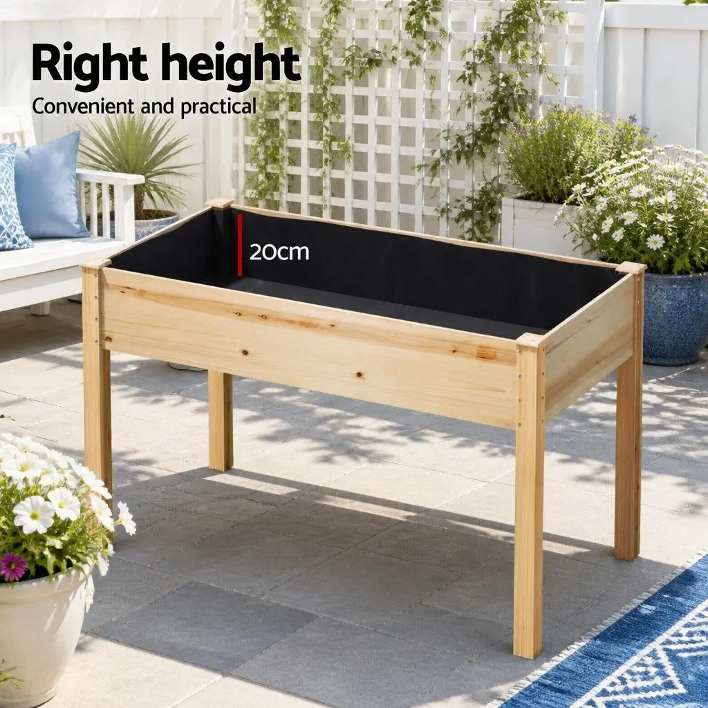 Raised Garden Bed for Vegetable and Flower Growing