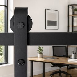 Practical 3.66m Sliding Barn Door Set for Your Home