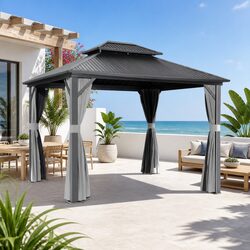 Practical 3x3.65m Outdoor Canopy for Your Patio